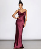Londyn Formal Sleeveless Satin Dress creates the perfect summer wedding guest dress or cocktail party dresss with stylish details in the latest trends for 2023!