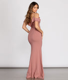Reese Double Ruffle Off Shoulder Mermaid Dress creates the perfect summer wedding guest dress or cocktail party dresss with stylish details in the latest trends for 2023!