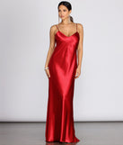 Yadira Formal Satin Dress is a stunning choice for a bridesmaid dress or maid of honor dress, and to feel beautiful at Prom 2023, spring weddings, formals, & military balls!
