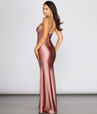 Winta Ruched Mermaid Dress creates the perfect summer wedding guest dress or cocktail party dresss with stylish details in the latest trends for 2023!