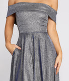 Monica Off Shoulder A-Line Dress is a stunning choice for a bridesmaid dress or maid of honor dress, and to feel beautiful at Prom 2023, spring weddings, formals, & military balls!