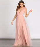 Tatyana Tulle Ruffle A-Line Dress is a stunning choice for a bridesmaid dress or maid of honor dress, and to feel beautiful at Prom 2023, spring weddings, formals, & military balls!