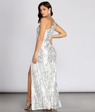 Melinda One Shoulder Sequin Dress creates the perfect summer wedding guest dress or cocktail party dresss with stylish details in the latest trends for 2023!