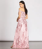 Camilla Sequin Off Shoulder A-Line Dress creates the perfect summer wedding guest dress or cocktail party dresss with stylish details in the latest trends for 2023!