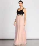 Tabia Rhinestone Infinity Trim A-Line Dress is a stunning choice for a bridesmaid dress or maid of honor dress, and to feel beautiful at Prom 2023, spring weddings, formals, & military balls!