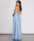 The Cicilia Embroidered Floral A-Line Dress is a gorgeous pick as your 2023 prom dress or formal gown for wedding guest, spring bridesmaid, or army ball attire!
