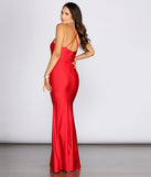 The Jacelyn Mermaid Dress is a gorgeous pick as your 2023 prom dress or formal gown for wedding guest, spring bridesmaid, or army ball attire!