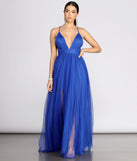 Rochelle Tulle A-Line Dress is a stunning choice for a bridesmaid dress or maid of honor dress, and to feel beautiful at Prom 2023, spring weddings, formals, & military balls!