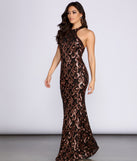 The Lei Formal Sequin Mermaid Dress is a gorgeous pick as your 2023 prom dress or formal gown for wedding guest, spring bridesmaid, or army ball attire!