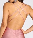 Candra Strappy Back Wrap Dress is a stunning choice for a bridesmaid dress or maid of honor dress, and to feel beautiful at Prom 2023, spring weddings, formals, & military balls!