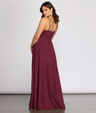 Rylie Chiffon A-Line Gown creates the perfect spring wedding guest dress or cocktail attire with stylish details in the latest trends for 2023!