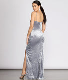 Halle Formal Velvet Wrap Dress creates the perfect summer wedding guest dress or cocktail party dresss with stylish details in the latest trends for 2023!