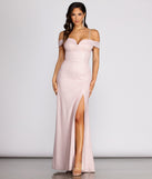 Katie Formal Off The Shoulder Mermaid Dress creates the perfect summer wedding guest dress or cocktail party dresss with stylish details in the latest trends for 2023!