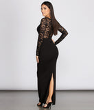 Yara Formal Illusion Lace Dress is a stunning choice for a bridesmaid dress or maid of honor dress, and to feel beautiful at Prom 2023, spring weddings, formals, & military balls!