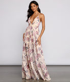 Lucy Formal Floral Chiffon A-Line Dress creates the perfect summer wedding guest dress or cocktail party dresss with stylish details in the latest trends for 2023!