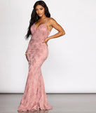 Mia Formal Velvet Burnout Dress is a stunning choice for a bridesmaid dress or maid of honor dress, and to feel beautiful at Prom 2023, spring weddings, formals, & military balls!