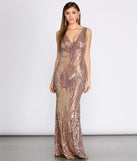 Ruby Formal Sleeveless Sequin Dress creates the perfect summer wedding guest dress or cocktail party dresss with stylish details in the latest trends for 2023!
