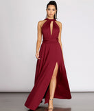 The Harley Convertible Ties A-Line Dress is a gorgeous pick as your 2023 prom dress or formal gown for wedding guest, spring bridesmaid, or army ball attire!