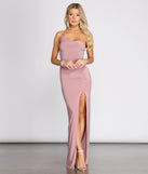 Adira High Side Slit One Shoulder Dress creates the perfect summer wedding guest dress or cocktail party dresss with stylish details in the latest trends for 2023!