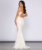 Amina Lace Up Back Mermaid Dress creates the perfect summer wedding guest dress or cocktail party dresss with stylish details in the latest trends for 2023!
