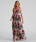 Charena Formal Embroidered Floral Tulle Dress creates the perfect summer wedding guest dress or cocktail party dresss with stylish details in the latest trends for 2023!