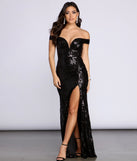 Dalilah High Slit Sequin Dress creates the perfect summer wedding guest dress or cocktail party dresss with stylish details in the latest trends for 2023!