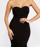 The Aspyn Strapless Sweetheart Mermaid Formal Dress is a gorgeous pick as your 2023 prom dress or formal gown for wedding guest, spring bridesmaid, or army ball attire!