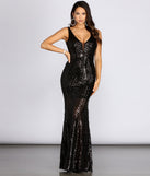 The Beverly Sleeveless Sequin Dress is a gorgeous pick as your 2023 prom dress or formal gown for wedding guest, spring bridesmaid, or army ball attire!