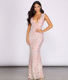 Zinnia Iridescent Sequin Deep V Dress creates the perfect summer wedding guest dress or cocktail party dresss with stylish details in the latest trends for 2023!