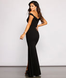 The Amara Formal High Slit Ruched Dress is a gorgeous pick as your 2023 prom dress or formal gown for wedding guest, spring bridesmaid, or army ball attire!