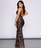 Vivica Scroll Glitter Dress creates the perfect spring wedding guest dress or cocktail attire with stylish details in the latest trends for 2023!