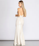 Harley Formal Knot Glitter Dress creates the perfect summer wedding guest dress or cocktail party dresss with stylish details in the latest trends for 2023!