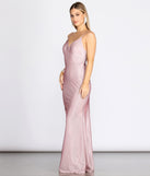 Tara Formal Knot Glitter Dress is a stunning choice for a bridesmaid dress or maid of honor dress, and to feel beautiful at Prom 2023, spring weddings, formals, & military balls!