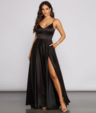 Juliet Formal High Slit Dress creates the perfect summer wedding guest dress or cocktail party dresss with stylish details in the latest trends for 2023!