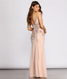 Arianna Formal Beaded Sleeveless Dress creates the perfect summer wedding guest dress or cocktail party dresss with stylish details in the latest trends for 2023!