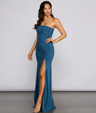 Janie Formal One Shoulder Dress creates the perfect summer wedding guest dress or cocktail party dresss with stylish details in the latest trends for 2023!
