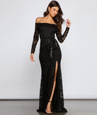 The Audrey Glitter Lace Mermaid Dress is a gorgeous pick as your 2023 prom dress or formal gown for wedding guest, spring bridesmaid, or army ball attire!