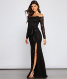 The Audrey Glitter Lace Mermaid Dress is a gorgeous pick as your 2023 prom dress or formal gown for wedding guest, spring bridesmaid, or army ball attire!