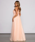 Rebecca Tulle A-Line Formal Dress is a stunning choice for a bridesmaid dress or maid of honor dress, and to feel beautiful at Prom 2023, spring weddings, formals, & military balls!