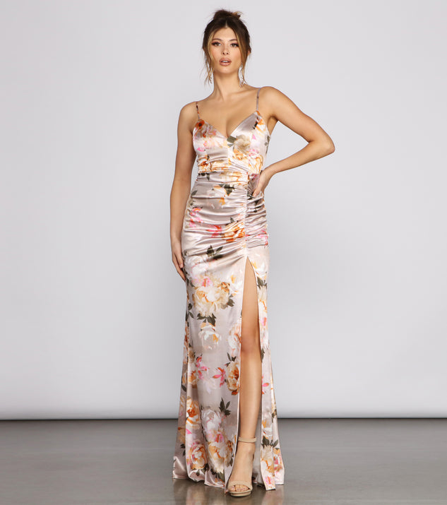 Off Shoulder Floral Satin Quinceanera Gown With Puffy Embroidery And Peplum  Perfect For On Special Occasions In 2023 From Uniquebridalboutique, $262.43  | DHgate.Com