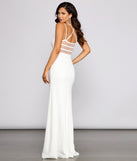 The Emma Sweetheart Crepe Formal Dress is a gorgeous pick as your 2023 prom dress or formal gown for wedding guest, spring bridesmaid, or army ball attire!