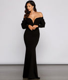 Nina Off The Shoulder Mermaid Dress is a stunning choice for a bridesmaid dress or maid of honor dress, and to feel beautiful at Prom 2023, spring weddings, formals, & military balls!
