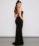 The Hazel Formal Lace-Up Back Mermaid Dress is a gorgeous pick as your 2023 prom dress or formal gown for wedding guest, spring bridesmaid, or army ball attire!