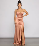 Yara Formal Lace-Up Mermaid Dress is a stunning choice for a bridesmaid dress or maid of honor dress, and to feel beautiful at Prom 2023, spring weddings, formals, & military balls!