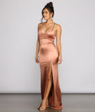 Yara Formal Lace-Up Mermaid Dress is a stunning choice for a bridesmaid dress or maid of honor dress, and to feel beautiful at Prom 2023, spring weddings, formals, & military balls!