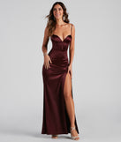 Nora High-Slit Mermaid Dress creates the perfect summer wedding guest dress or cocktail party dresss with stylish details in the latest trends for 2023!