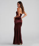 Nora High-Slit Mermaid Dress creates the perfect summer wedding guest dress or cocktail party dresss with stylish details in the latest trends for 2023!