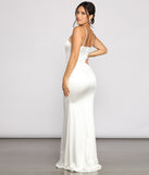 Emilia Draped Satin Gown creates the perfect summer wedding guest dress or cocktail party dresss with stylish details in the latest trends for 2023!