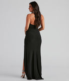 Londyn Formal High Slit Convertible Dress provides a stylish spring wedding guest dress, the perfect dress for graduation, or a cocktail party look in the latest trends for 2024!