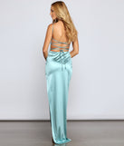 Riya Formal High Slit Dress creates the perfect summer wedding guest dress or cocktail party dresss with stylish details in the latest trends for 2023!